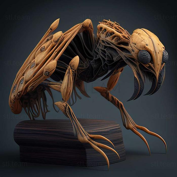 3D модель Carcinonemertidae (STL)